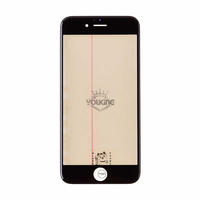 For Iphone 6s Glass Lens with Front Bezel and OCA Glue Sheet