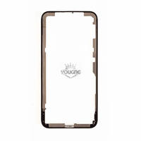For Apple iPhone X Front Bezel with Glue - Black