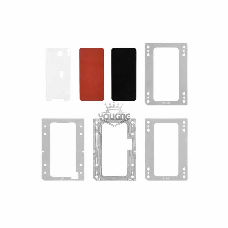 Positioning Mold With Laminating Rubber Mat for Apple iPhone X