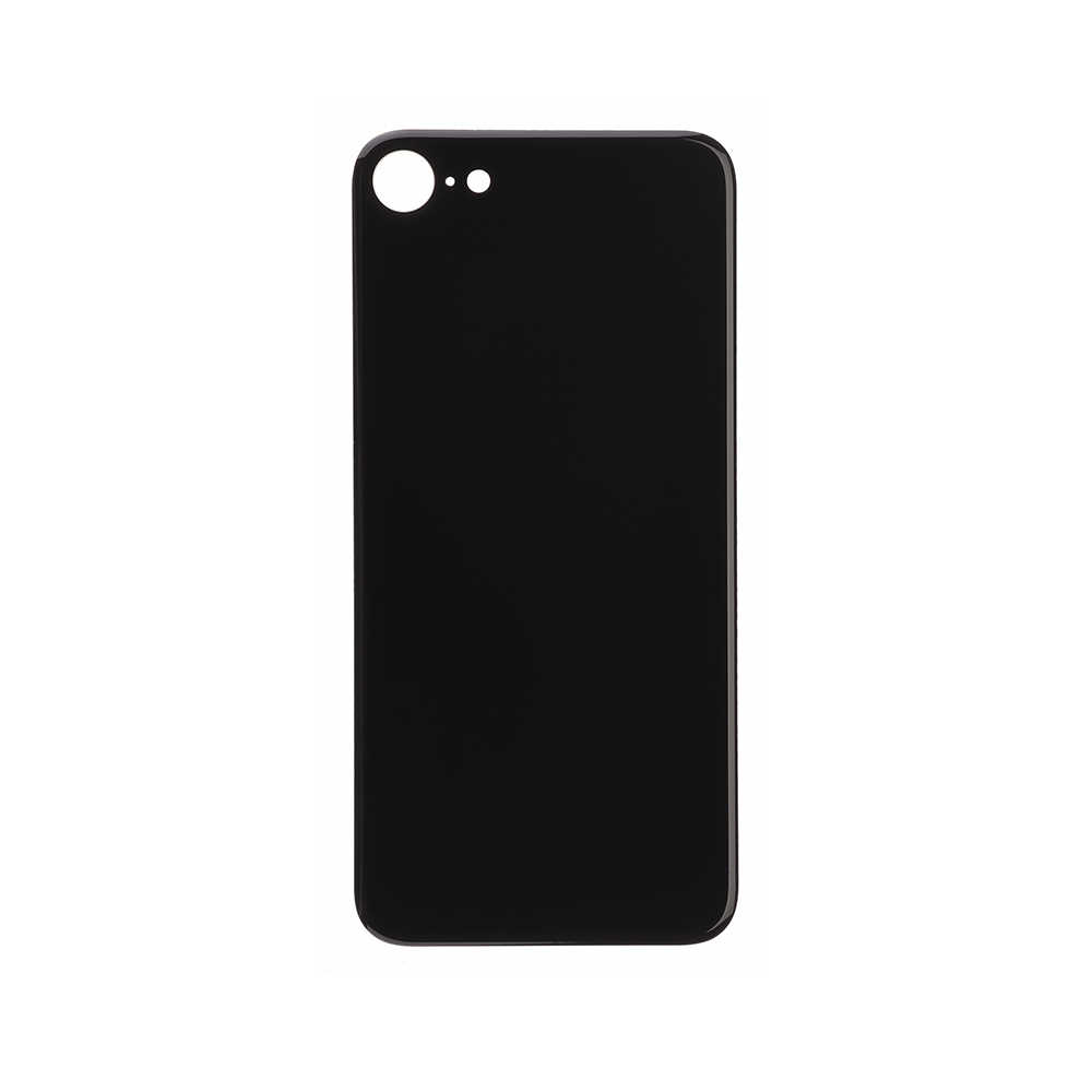 For Apple iPhone 8 Back Glass Battery Cover Assembly Replacement Black