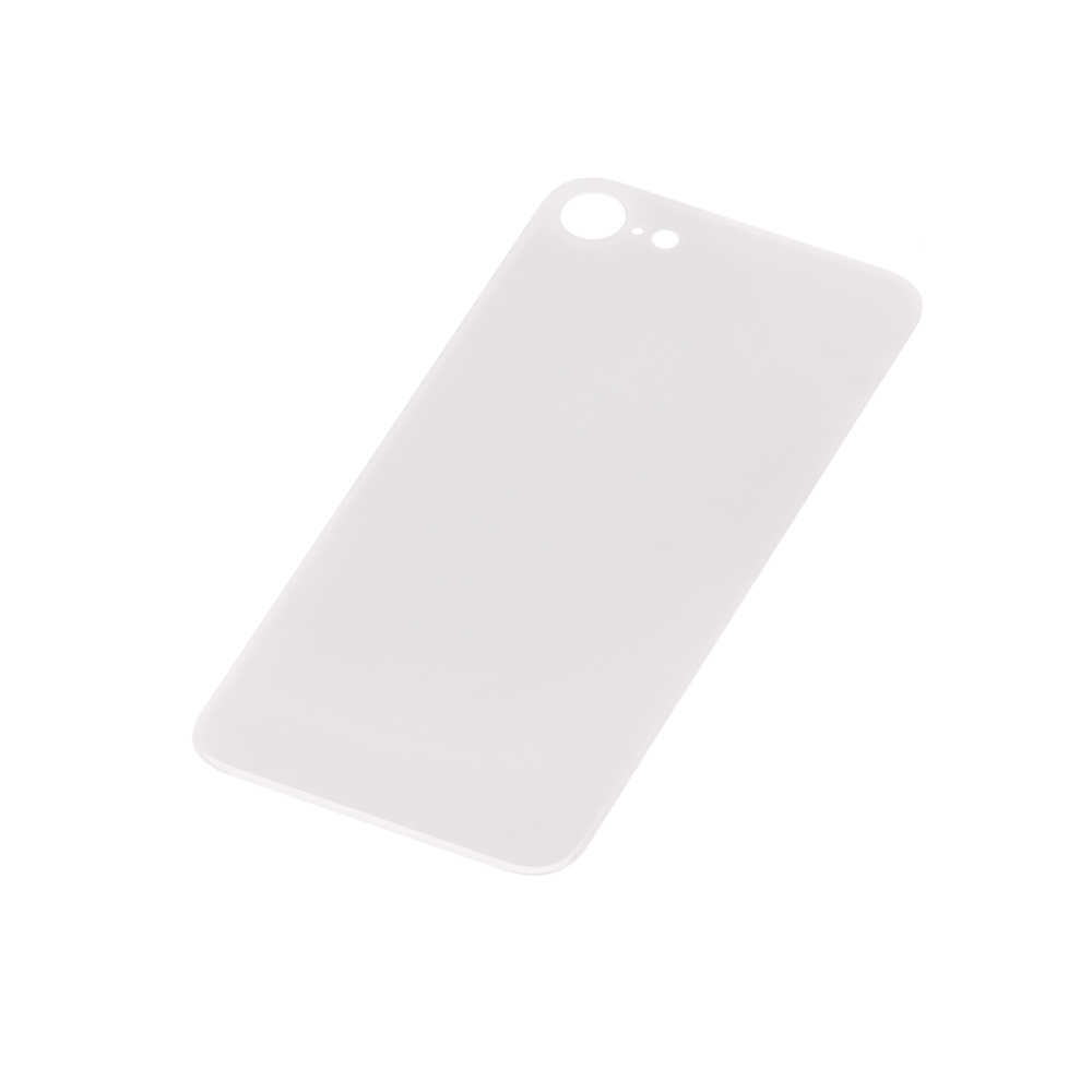 For Apple iPhone 8 Back Glass Cover With Big Camera Hole Replacement White