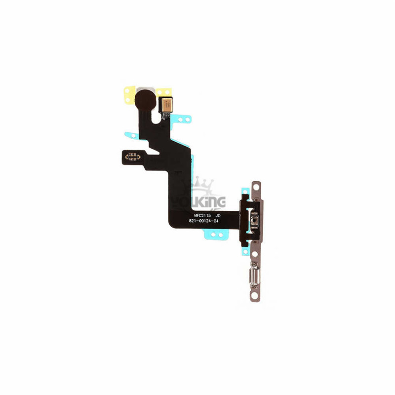 For Apple iPhone 6s Plus Power Switch Flex Cable with Metal Plate