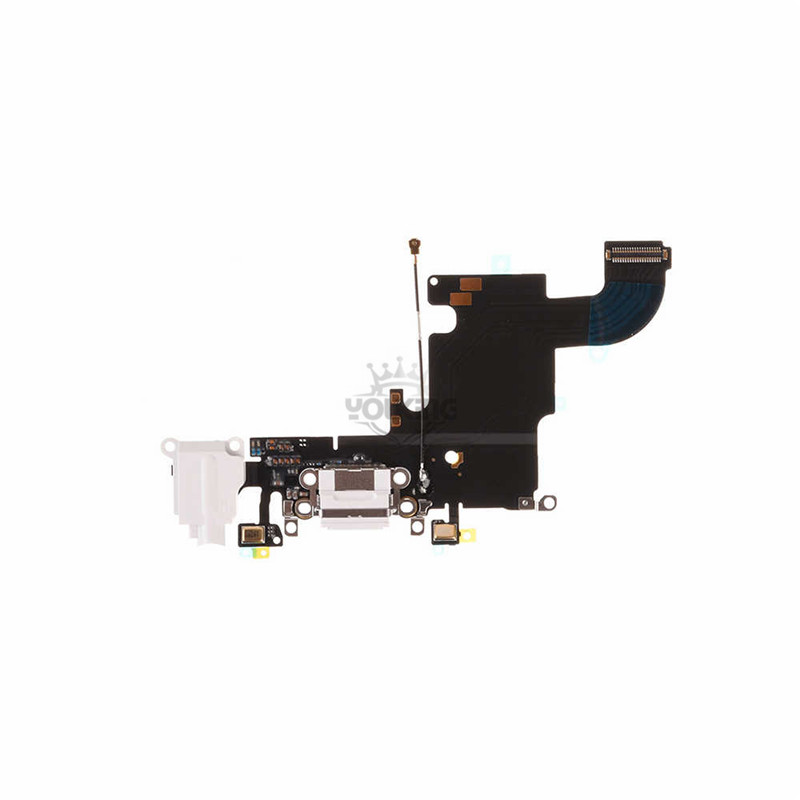 For Apple iPhone 6s Charging Port Flex Cable Replacement White