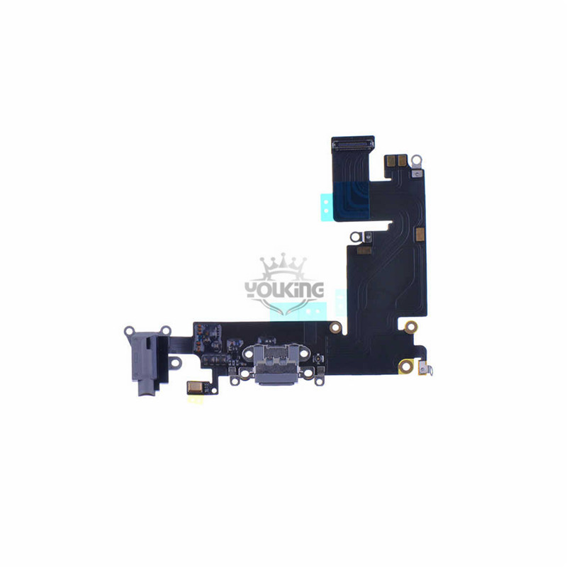 For Apple iPhone 6 Plus Charging Port Flex Cable Replacement Black